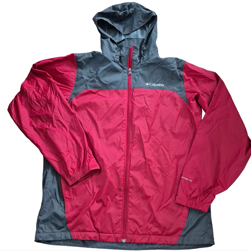 Columbia Mens Size M  Windbreaker Zip Front Packable